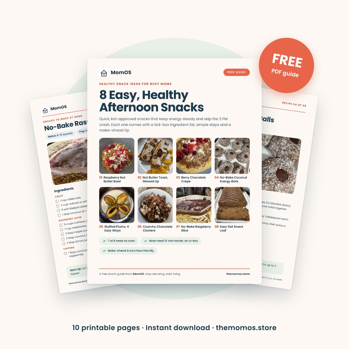 Free Healthy Snack Ideas Guide